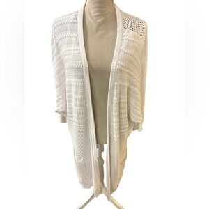 Cotton On White  Knit Cardigan
